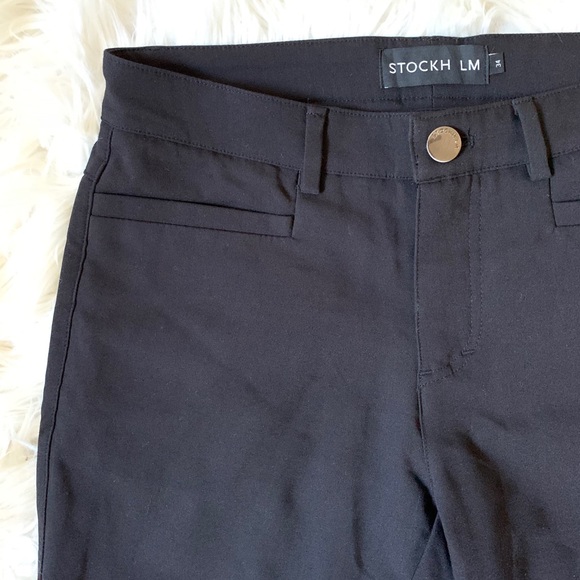 Stockh LM Black Monica Trousers Swedish - Picture 2 of 8